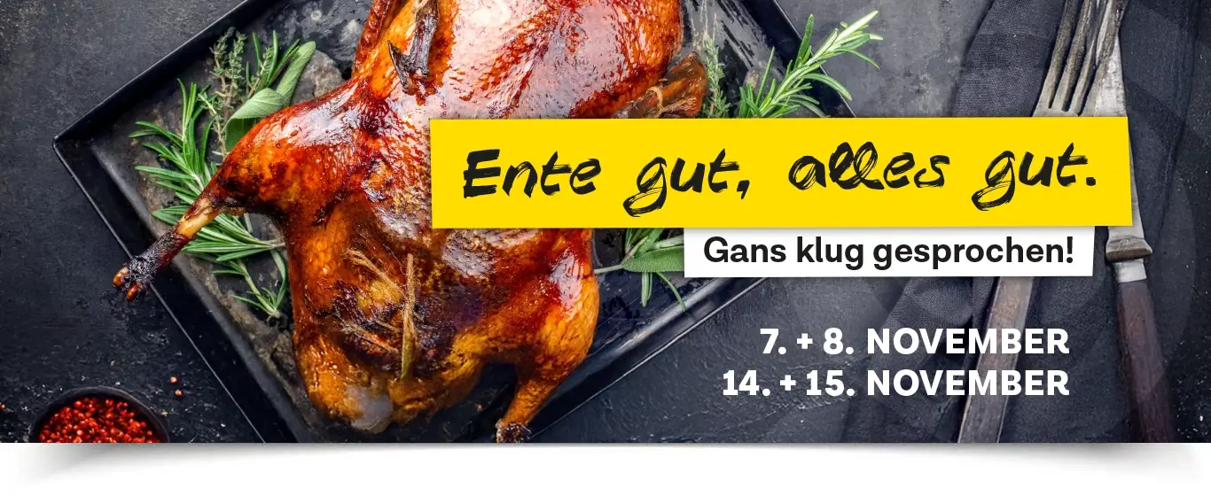 Genusswochen Martinigansl Aschach